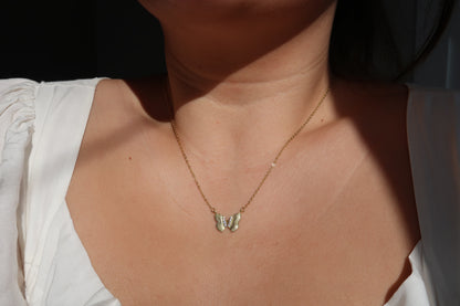 Gold Butterfly Necklace